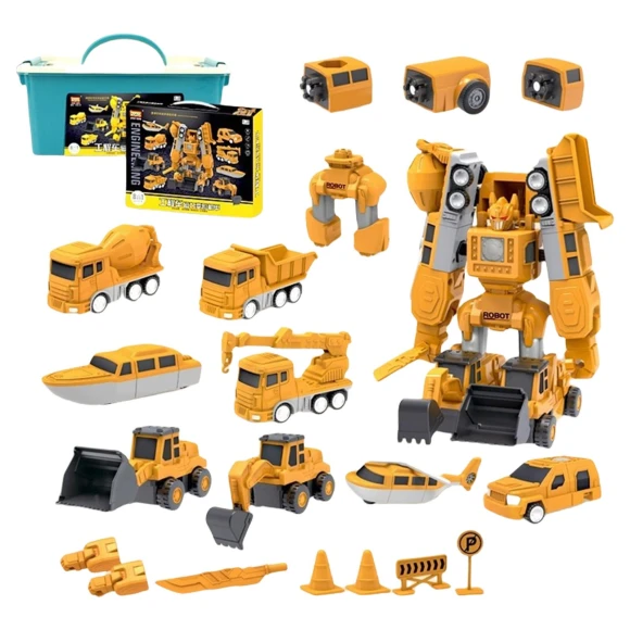 Exciting Transformer Robot with Magnet, Pretty life