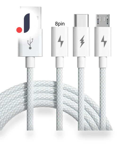 Fast Charging Cable 3-in-1 — Cables, SEOBIOG