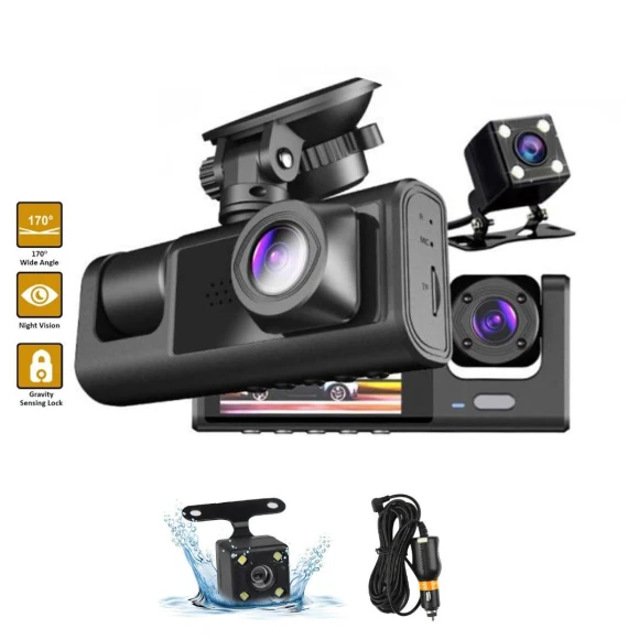 HD 1080P Dual Lens Car Dash Cam — Dash Cam, YuHeng 01