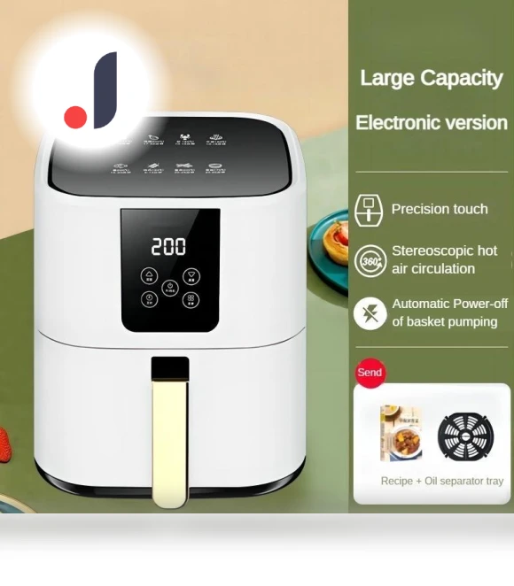 High-Performance Electric Fryer with Touch Screen — Air Fryers, Crown Global