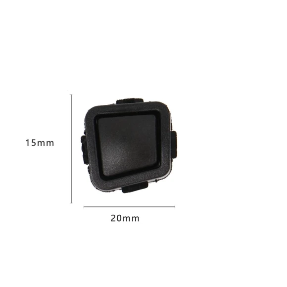 Outdoor Door Handle with Touch Button