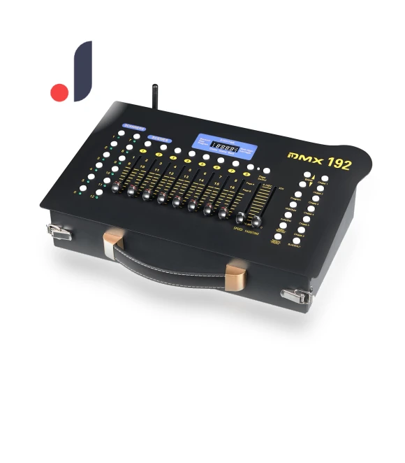 Portable DMX Controller Console — Black Light, TOMTOP JMS
