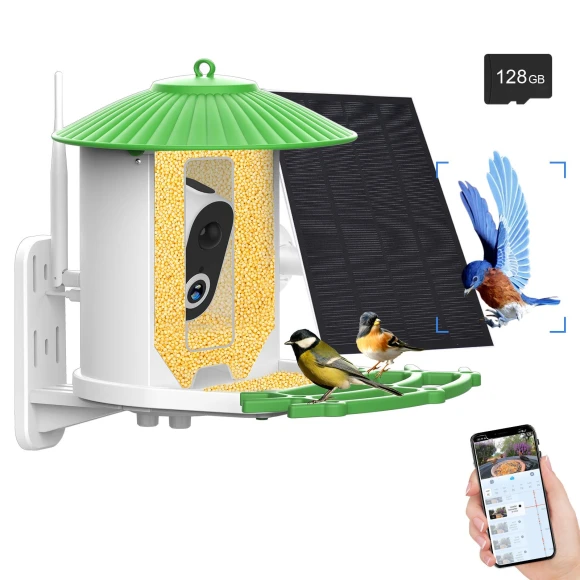 Smart Bird Feeder Camera — Smart Bird Feeder, TOMTOP JMS