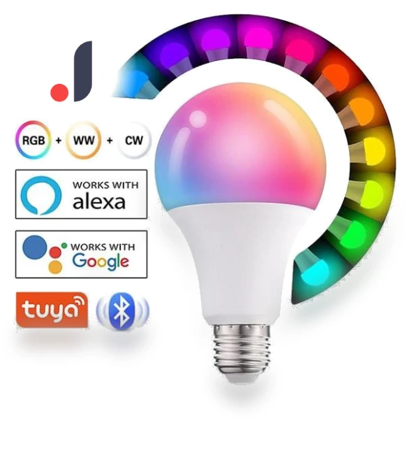 Smart LED Bulb RGB + WW + CW — LED, Factory Discount Outlet