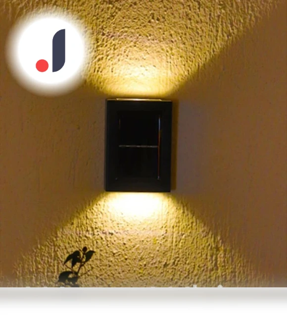 Smart Solar Wall Light — Garden Illumination, Refreshing Home