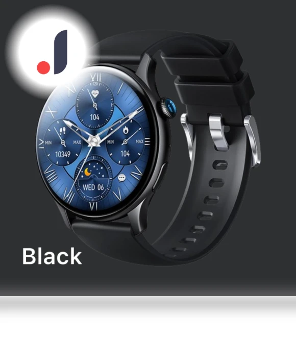 Smart Watch with Crystal Clear AMOLED Display — Smartwatches, JYY-electronics
