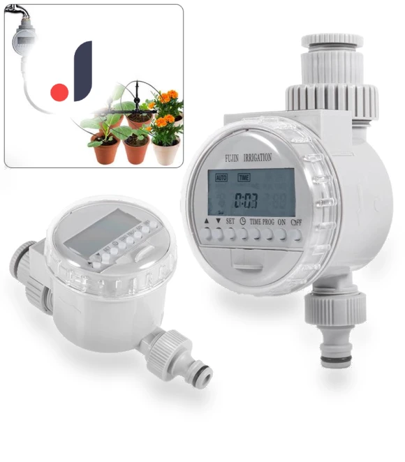 Solar Digital LCD Display Automatic Watering Timer — Controllers, YuHeng 01