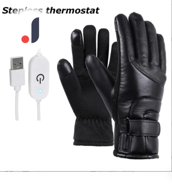 Winter Gloves with Electric Heating — Gloves, TIME IS LIFE
