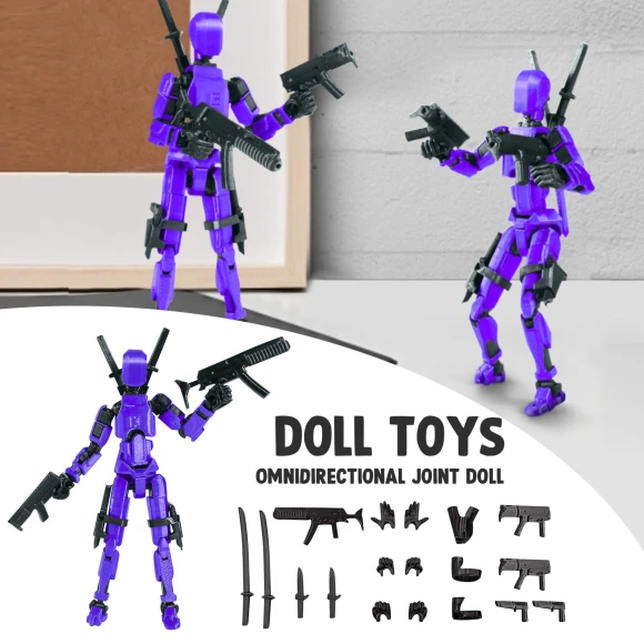 3D Printed Titan Robot Mobile Doll Set, Ren Sexy Toy