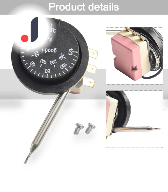 Adjustable Control Switch Thermostat Controller Probe — Air Temperature, Car Interior