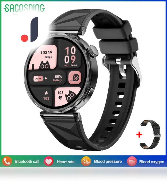 Amoled Screen Smart Watch — Smartwatches, SACOSDING