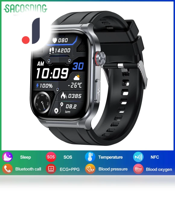 AMOLED Smartwatch — Smartwatches, SACOSDING