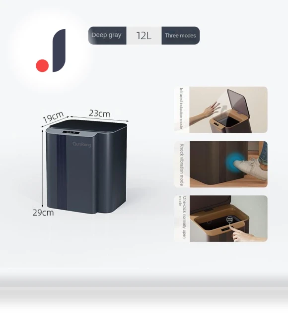 Automatic Sensor Trash Can — Kitchen Cans, Refreshing Home