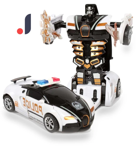 Automatic Transform Robot Model Car — Interactive Figures & Robots, take6365