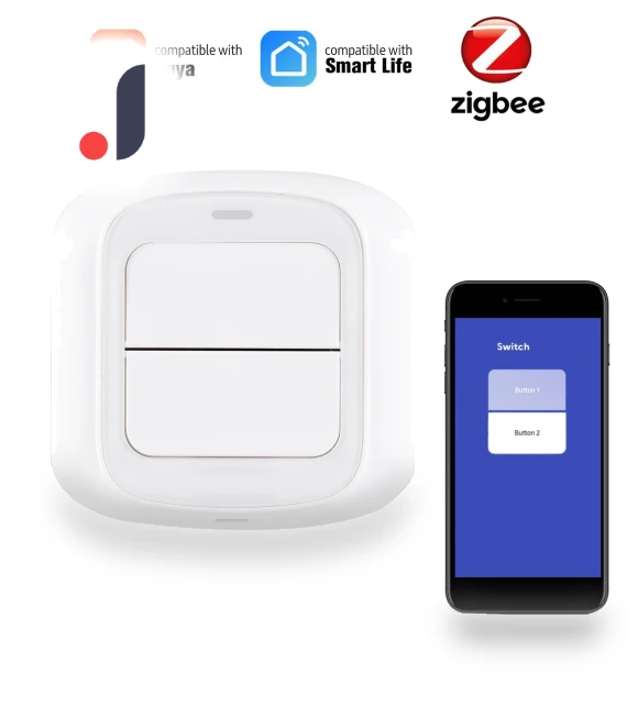 Double Smart Scene Switch — Smart Home Hubs & Controllers, 3d printing machine