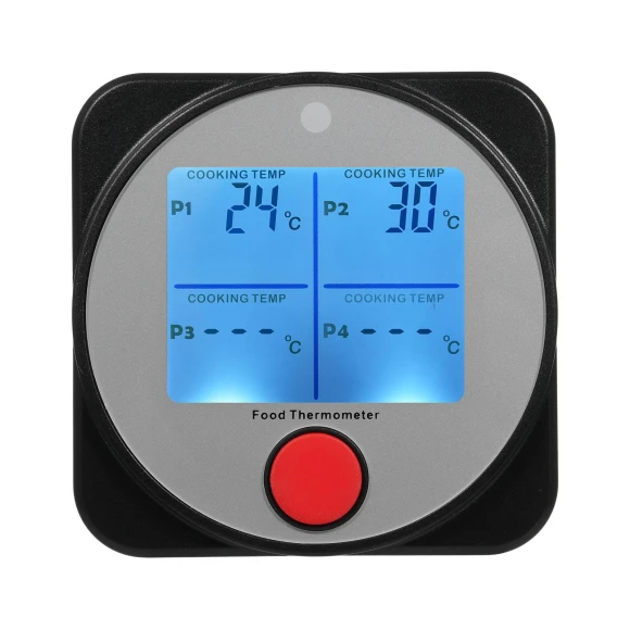 Four-Channel Smart Food Thermometer, TOMTOP JMS