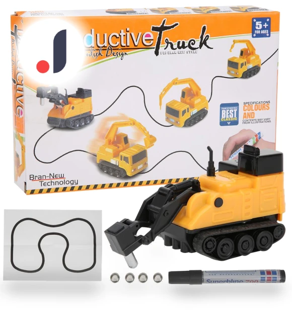 Inductive Drawing Line Following Robot Car Toy — Construction Kits, Wosawe outdoor sports