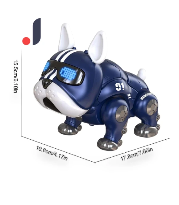 Interactive Smart Robo-Dog with Light-Up Toys — Interactive Animal Companions, Super Dream Home