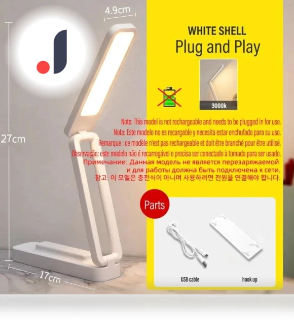 LED Desk Lamp for Reading — Book Lights, Binchi Lighting Appliances