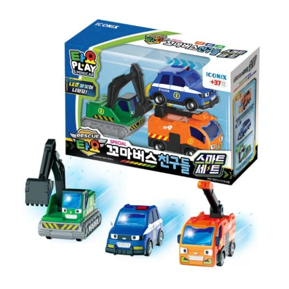 LED Light Mini Car Toy Special Set, MallnMall