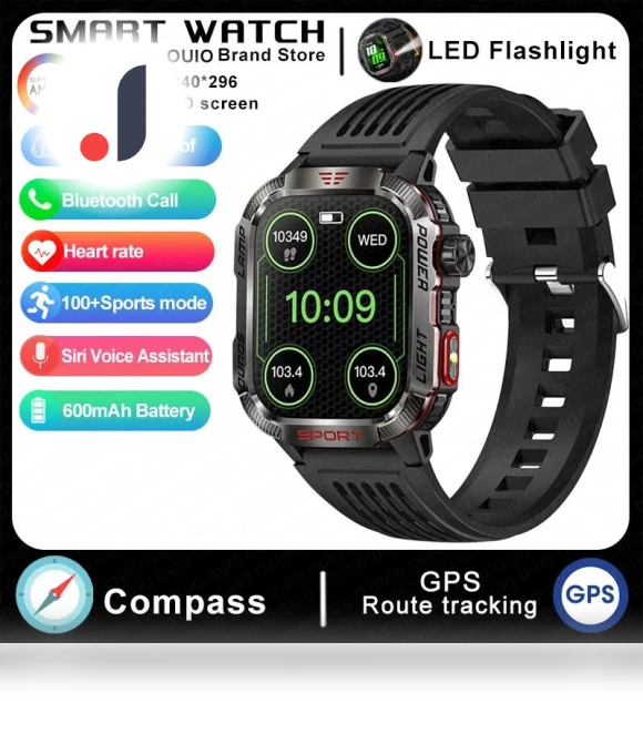 Military GPS Smart Watch — Sport Watches, Zodvboz