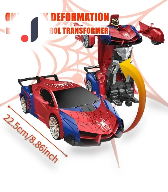 Mini 2-in-1 RC Car Robot Transformer — Interactive Figures & Robots, GYROBALL