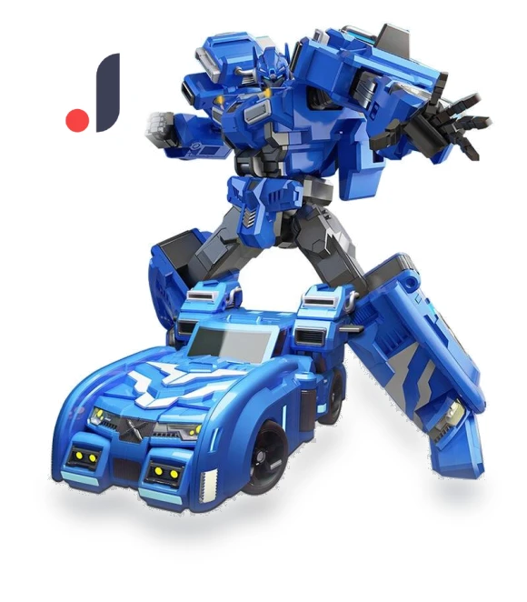 Mini Force Transformation Robot to Car Toys — Miniature Vehicles, Tamsin