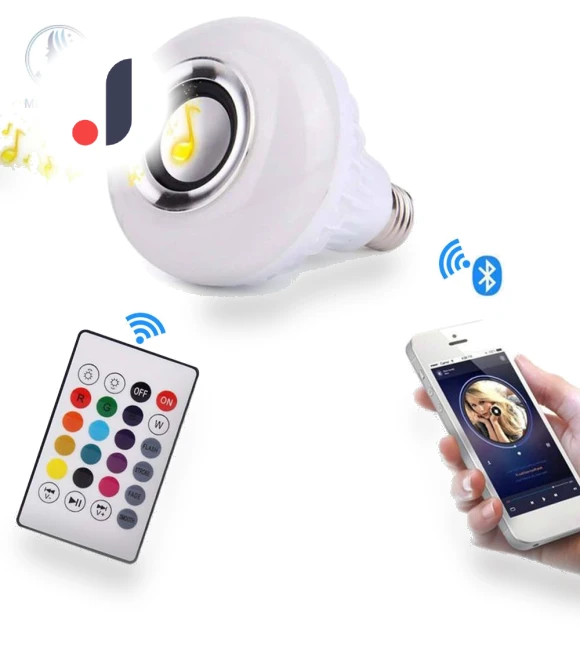 RGB Bluetooth Music Lamp — Desk & Table Lighting, Lntelligent Living Hall