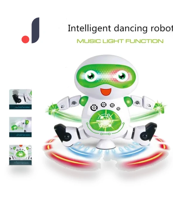 Rotating Dancing Robot Toys with Music — Interactive Learning Devices, JOHO - CarGear