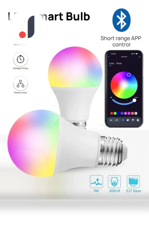 Smart LED Light Bulb — LED, Build My Home