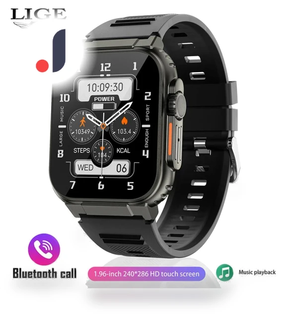 Smart Watch with SIRI Dial — Smartwatches, LIGE