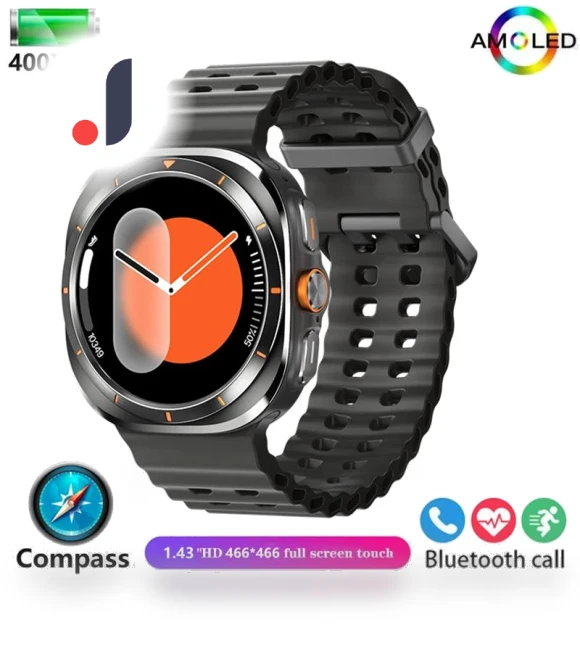 Smartwatch with NFC GPS Track Compass — Smartwatches, Rizy
