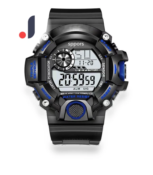 Waterproof Multifunctional Glow Sport Watch — Active Timepieces, AI Supermarket