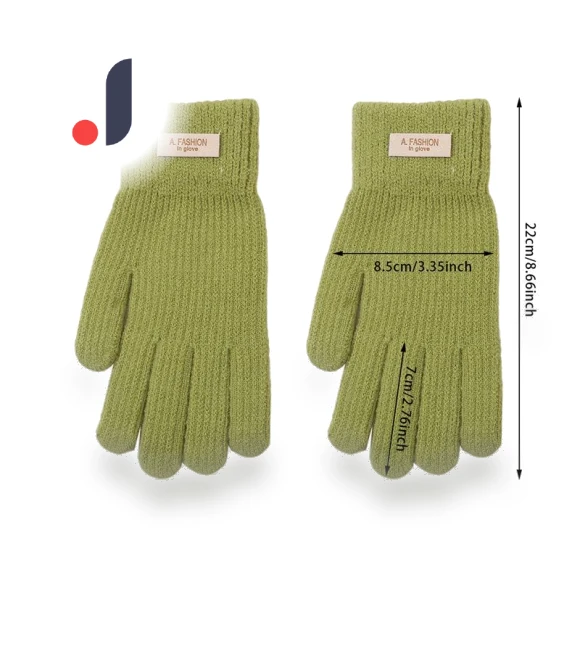 Winter Touchscreen Gloves — Cold Weather Gloves, Small Dimple