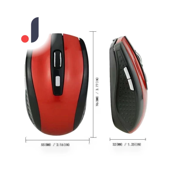 Wireless Silent Mouse with Adjustable DPI — Computer Mice, Wrigleys