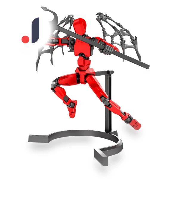 3D Robot Titan Mobile Doll Set — Dolls & Figures, Joliann fashion
