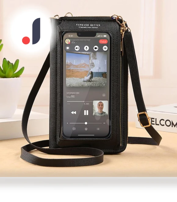 Anti-theft shoulder bag with touch screen — Shoulder, Got Now