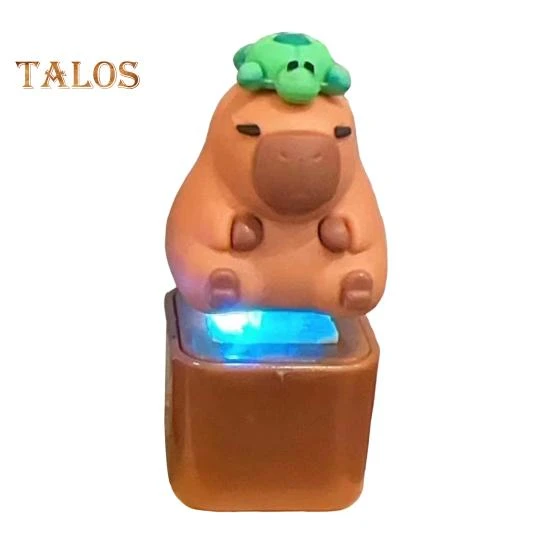 Capybara Fidget Keychain Keyboard, Vogue Wardrobe