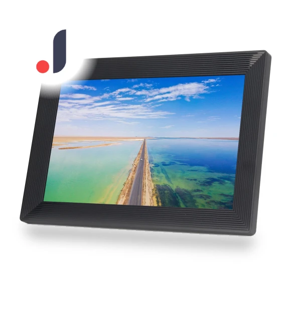 Digital Photo Frame 10.1 WiFi with Touch Screen IPS and Auto-Rotate Function — Digital Frames, Zeblaze
