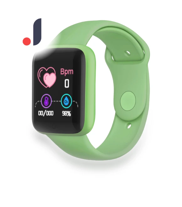 Digital Smartwatch with Heart Rate Monitor — Wearable Accessories, Vogue