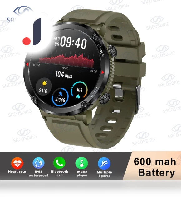 Military Outdoor Sports Smartwatch — Smartwatches, Tiktop2