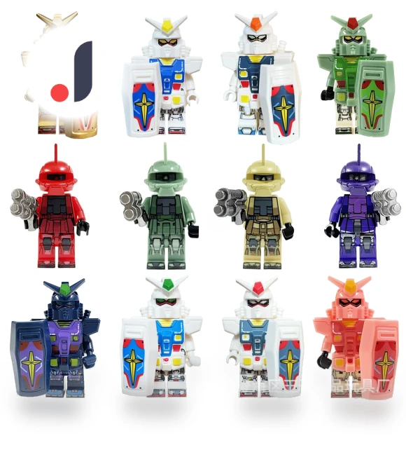 Robot Construction Doll Building Block Toy — Stacking Blocks, TK Toys