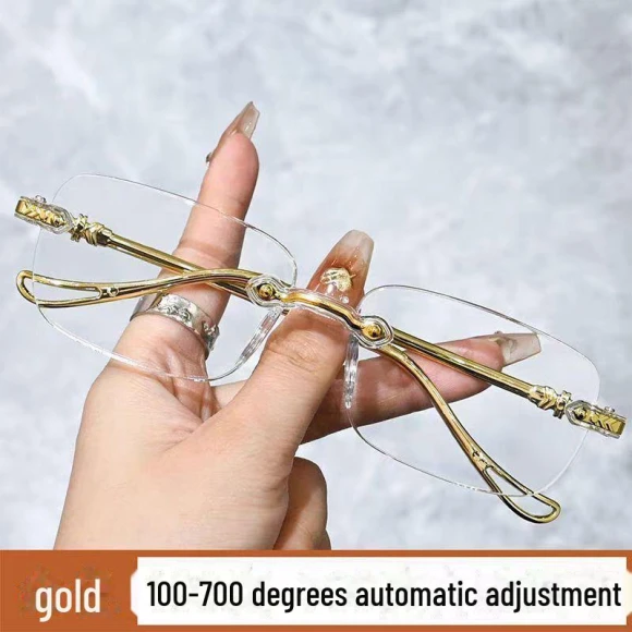 Smart Reading Glasses with Auto Zoom and Blue Light Protection — Smart Glasses, CrossCart