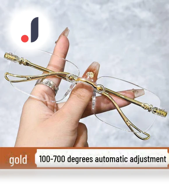 Smart Reading Glasses with Auto Zoom and Blue Light Protection — Smart Glasses, CrossCart