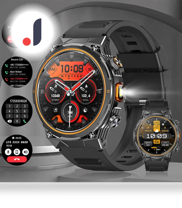 Smart Watch for Men with Health Tracking — Smartwatches, LIGE