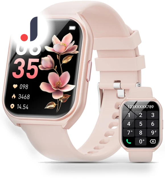 Smart Watch with Answer/Call, 100 Sports Modes, Message Reminder — Wearable Accessories, JS future