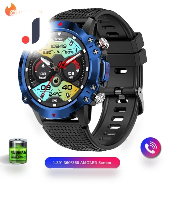Smart Watch with Custom Dial — Smartwatches, Tiktop2