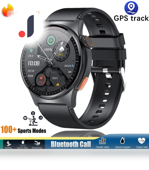 Smart Watch with ECG+PPG — Smartwatches, Tiktop2