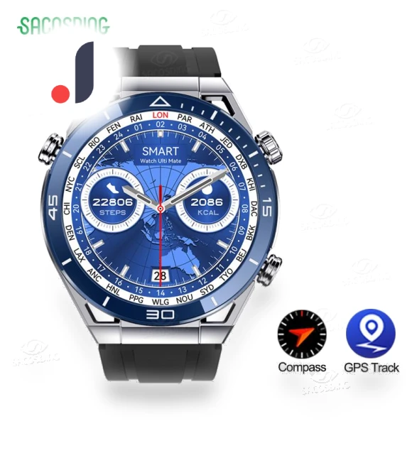 Smart Watch with GPS and NFC — Smartwatches, Tiktop2