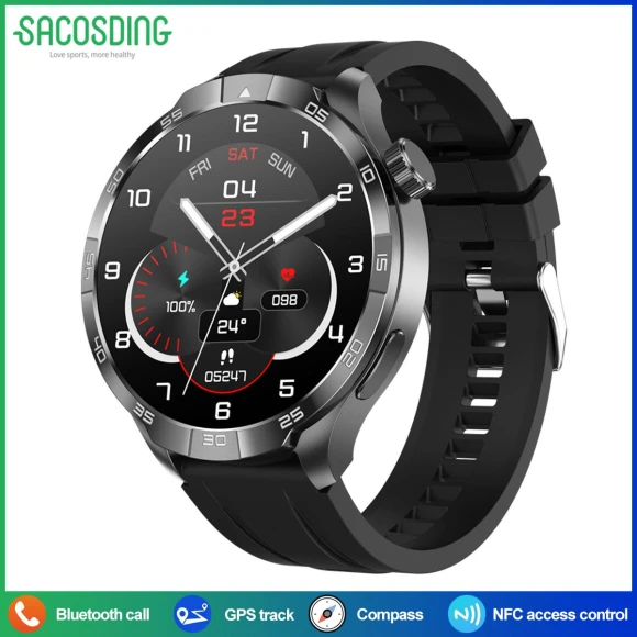 Smart Watch with Large HD Touch Screen — Smart Watch, SACOSDING
